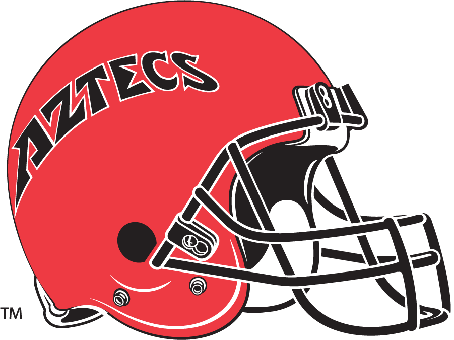 San Diego State Aztecs 1997-2000 Helmet Logo iron on transfers for clothing